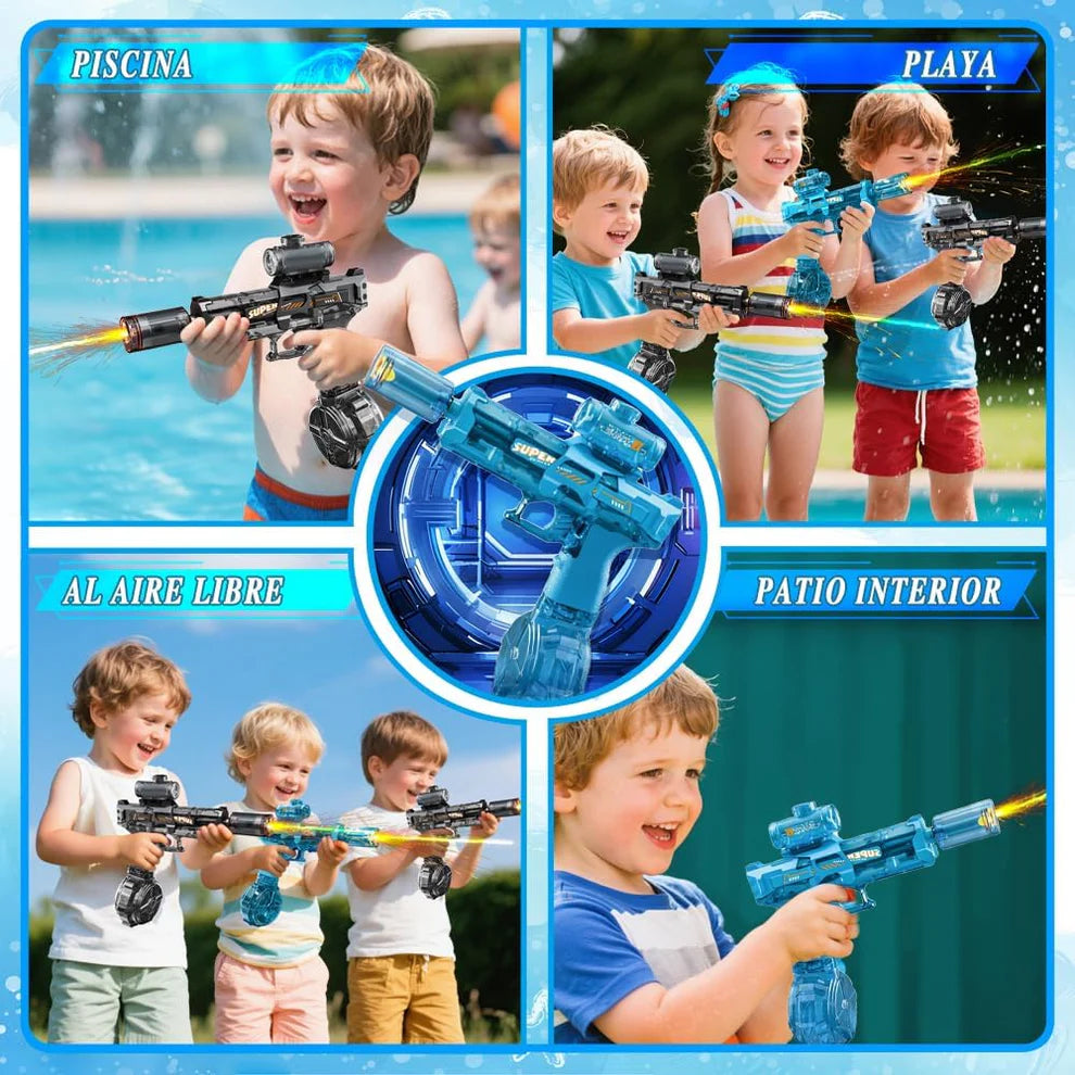 Super Splash Electric Water Gun (مسدس الماء الكهربائي سوبر سبلاش)
