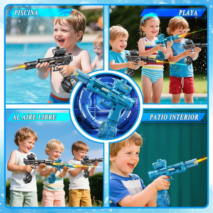 Super Splash Electric Water Gun (مسدس الماء الكهربائي سوبر سبلاش)